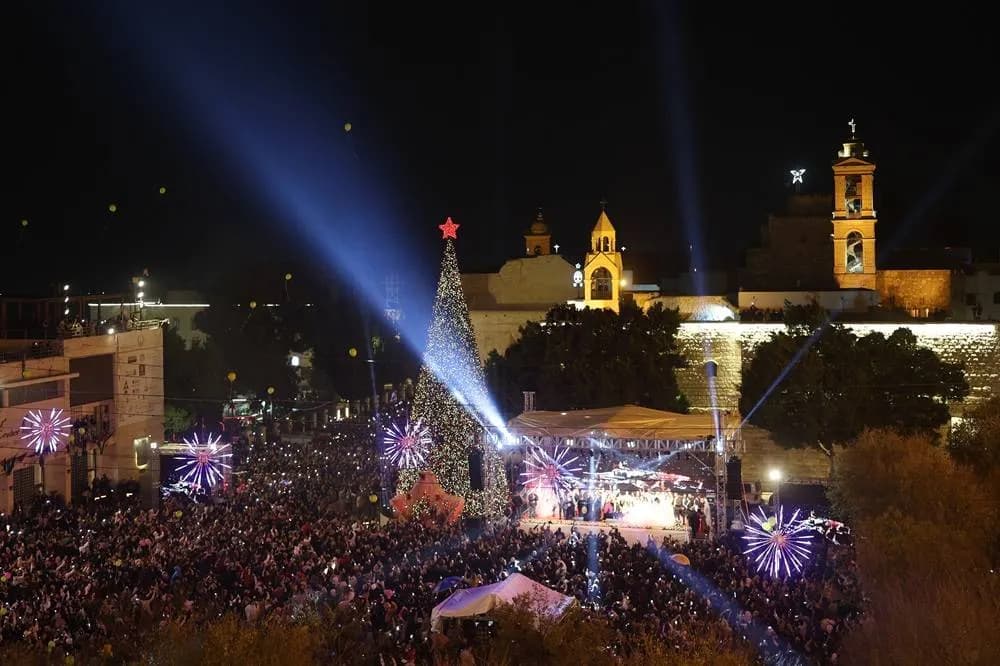 Bethlehem's Christmas Tree: A Beacon of Hope Amid Conflict